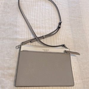 Kate Spade taupe Cameron street Clarise convertible crossbody bag, new w/o tags